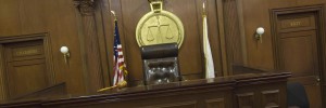 ALJ courtroom for Social Security disability claim